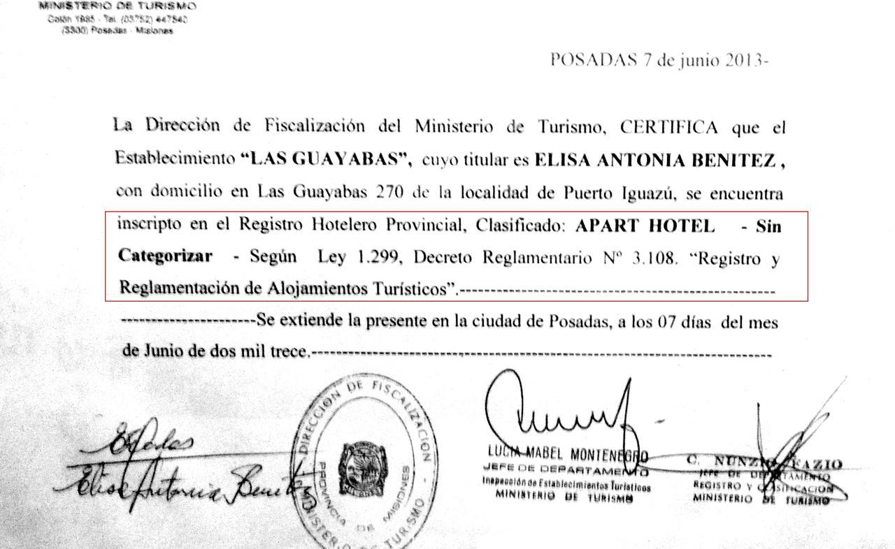 Apart Hotel Las Guayabas Puerto Iguazú Dış mekan fotoğraf